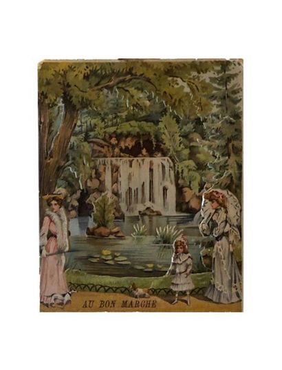 Au Bon Marché, Paris. Images en chromolithographie,...