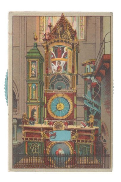 « L'horloge astronomique de la cathédrale...