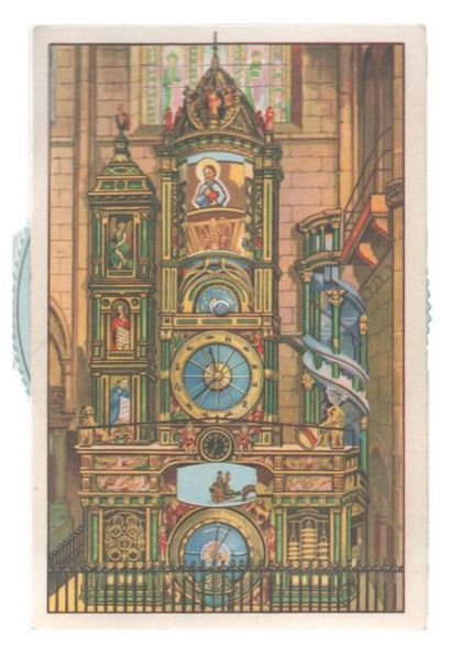 « L'horloge astronomique de la cathédrale...