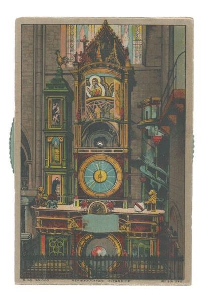 « L'horloge astronomique de la cathédrale...