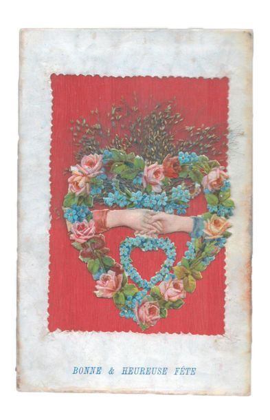 « Bonne Année ». Carte postale [ca 1930]....