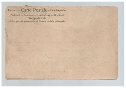 « Bonne Année ». Carte lettre (Chromolithographie)....