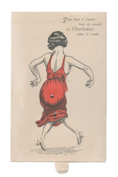 Carte postale (Chromolithographie gaufrée)....