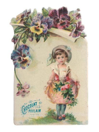 « Gloria In Excelsis Deo ! ». Image en chromolithographie...