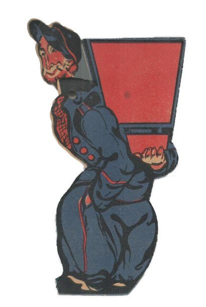 Wood Milne. Quatre publicités dont deux articulées...