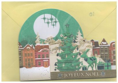Cartes postales. Santoro's Pop n rock. 3D...