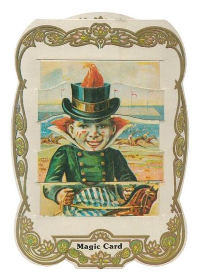 « Bonne Année ». Carte postale. Relief en...