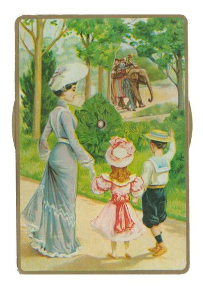 « Bonne Année ». Carte postale. Relief en...