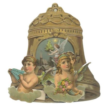 « Bonne Année ». Carte postale. Relief en...