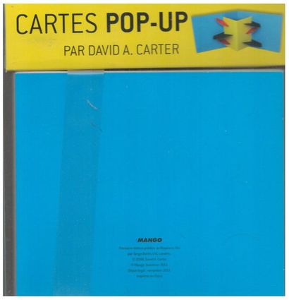 Deux cartes postales à tirettes. La première...