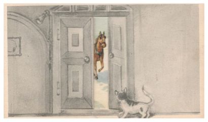 Carte postale (5 cartes). Relief intérieur...