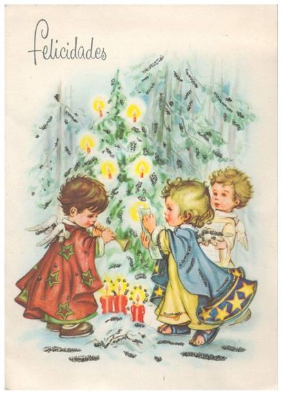 Carte postale (5 cartes). Relief intérieur...