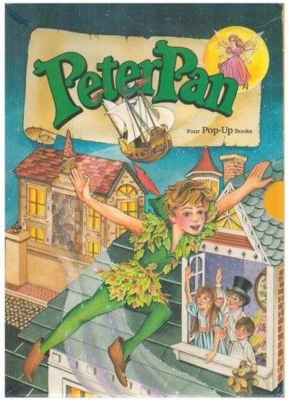 Peter Pan. Four Pop-Up Books. Paper Engeneer...
