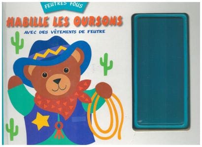 Feutres fous. Habille les oursons avec des...