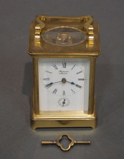 ROMANET
Pendule d'officier Romanet Morbier....