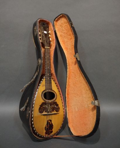 Mandoline Phébé dans son étui. 61 cm