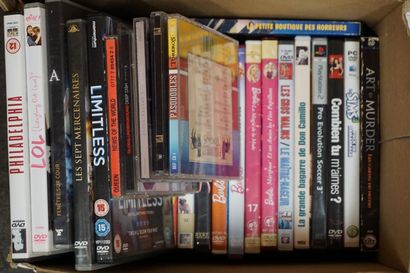 Manette de DVD et CD.