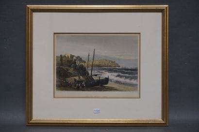 Gravure d'après Woodward: 