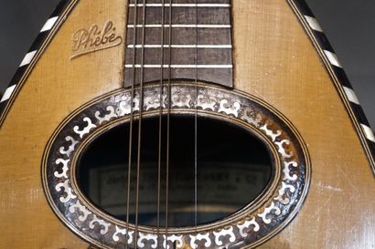 Mandoline Phébé dans son étui. 61 cm