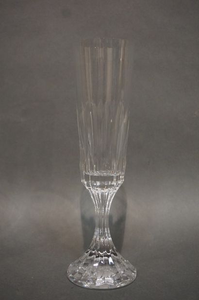 BACCARAT
Six flûtes en cristal de Baccarat....