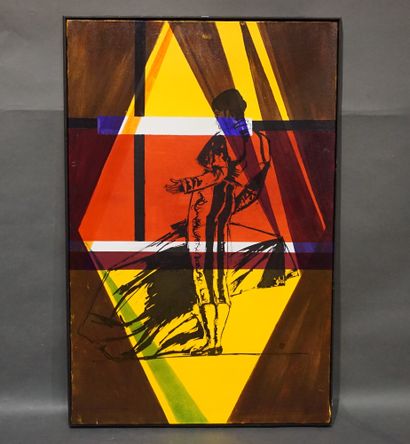 Deux huiles sur toile: 