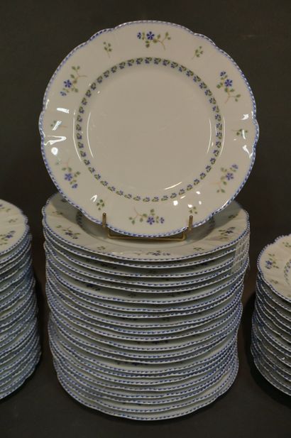 Services de table, à thé et à café en porcelaine...