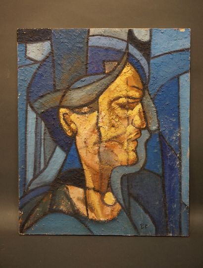 Huile sur toile: 