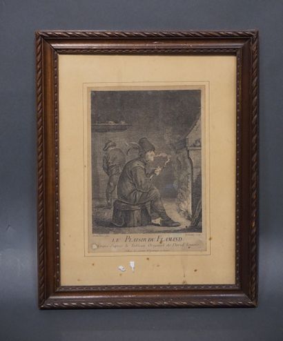 Engraving after Teniers: 