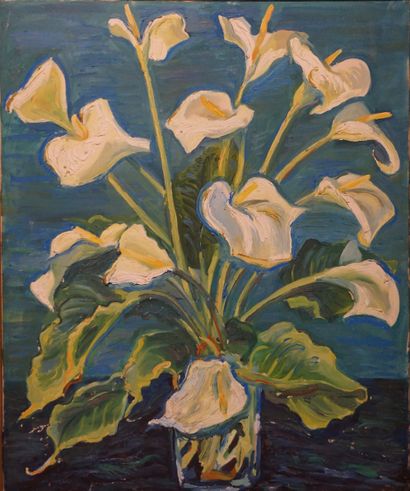 Oil on canvas: 