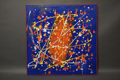 Huile sur toile: 