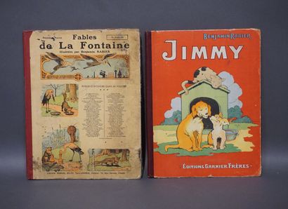 Two albums illustrated by Benjamin Rabier:...