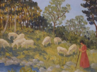Oil on canvas: 