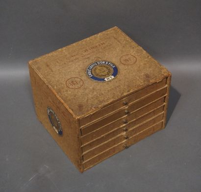 Six-drawer box 