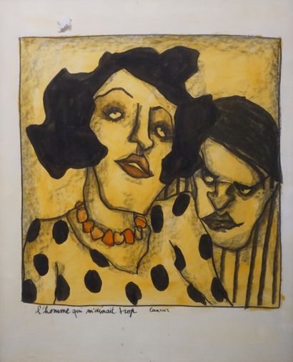 Lithograph after Courtois: 