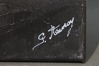 P. ROUVROY
Deux huiles sur toile: 