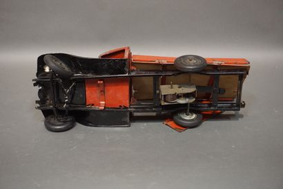 Citroën toy in red sheet metal: dump truck...