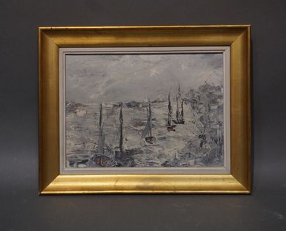 Huile sur toile: 