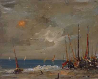 Oil on canvas: 