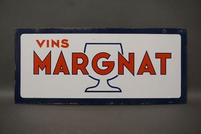 Double-sided enameled plate 