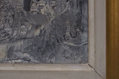 Huile sur toile: 