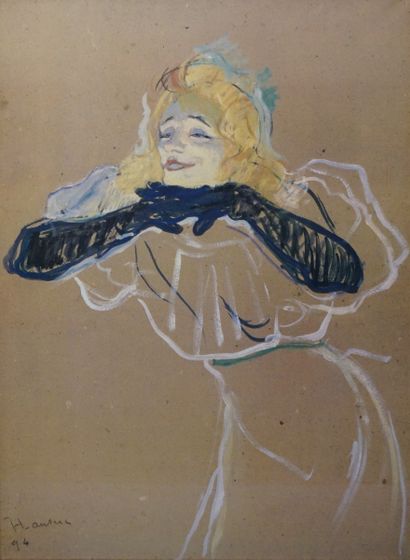Reproduction d'après Toulouse-Lautrec: 