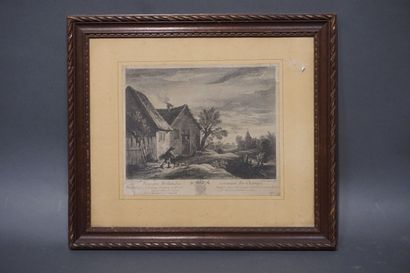 Engraving after Teniers: 