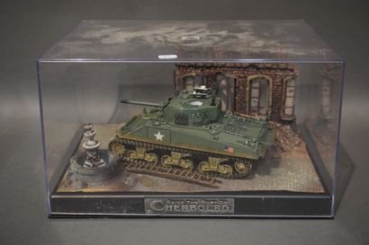 Two tank dioramas: 