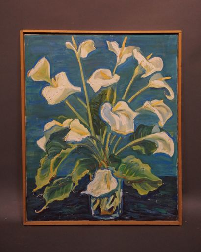 Oil on canvas: 