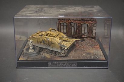 Two tank dioramas: 