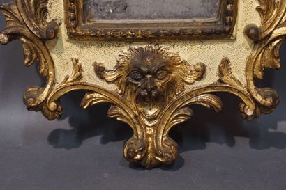 Miroir en bois et matériau composite laqué...