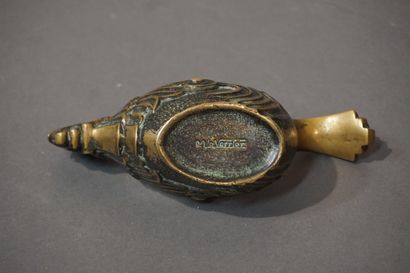 Max LE VERRIER
Vide-poche en bronze 