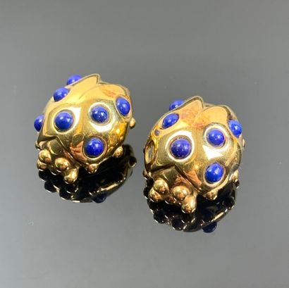 EFFEDUE, Italie. 

Paire de clips d'oreille...