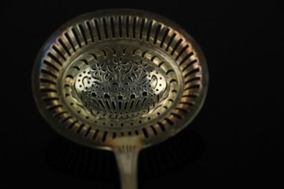 Cuillère à saupoudrer en argent, le cuilleron...