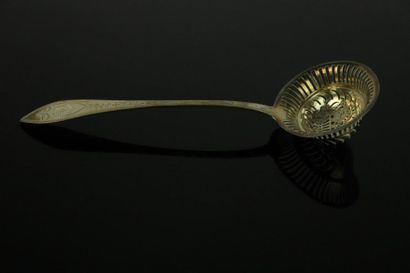 Cuillère à saupoudrer en argent, le cuilleron...